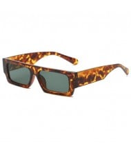 7 Colors Available European and American Fashion Square Small Frame Simple KOL Street Shooting Choice Sunglasses