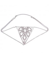 European and American Hot Fashion Style Bra Underwear Design Shining Wholesale Body Chain Jewelry