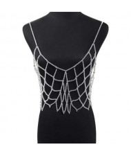 Crystal Beads Multi-layer Hand-woven Women Top Design Wholesale Body Chain Jewelry