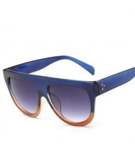 8 Colors Available European and American Trendy Ladies Large Frame High Fashion Wholesale Sunglasses