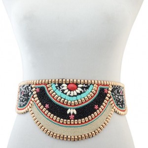 Bohemian Fashion Waist Chain Handmade Girdle Wholesale Waist Belt  - Black