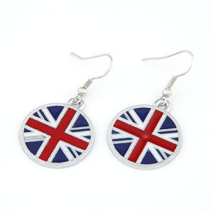 U.K Flag Fashion Earrings
