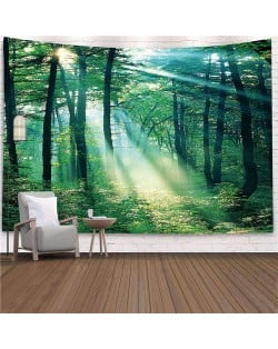 Tranquil Forest Nordic Fashion Background Cloth Home Wall Decorational Tapestry