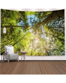 Looking up at the Forest Nordic Fashion Background Cloth Home Wall Decorational Tapestry