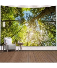 Looking up at the Forest Nordic Fashion Background Cloth Home Wall Decorational Tapestry