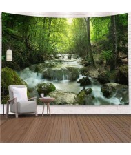 Fantastic Forest Stream Nordic Fashion Background Cloth Home Wall Decorational Tapestry