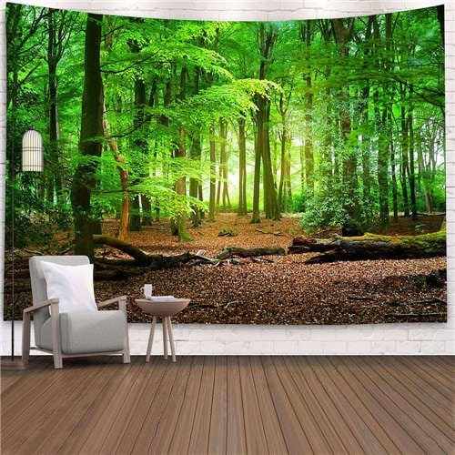 Green forest 2025 tapestry