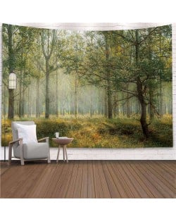 Late Autumn Forest Design Nordic Fashion Background Cloth Home Wall Decorational Tapestry