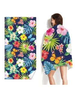 Flowers and Butterflies Bohemian Fashion Wholesale Beach Towel