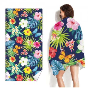 Flowers and Butterflies Bohemian Fashion Wholesale Beach Towel