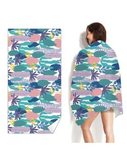 Abstract Seaweeds Bohemian Fashion Wholesale Beach Towel Bath Towel