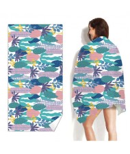 Abstract Seaweeds Bohemian Fashion Wholesale Beach Towel Bath Towel