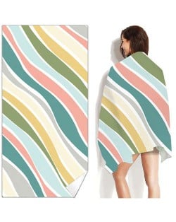 Colorful Stripes Bohemian Fashion Wholesale Beach Towel Bath Towel