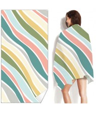 Colorful Stripes Bohemian Fashion Wholesale Beach Towel Bath Towel