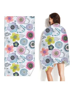 Vintage Flowers Bohemian Fashion Wholesale Beach Towel Bath Towel