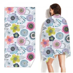 Vintage Flowers Bohemian Fashion Wholesale Beach Towel Bath Towel