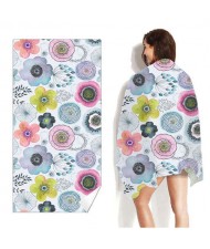 Vintage Flowers Bohemian Fashion Wholesale Beach Towel Bath Towel
