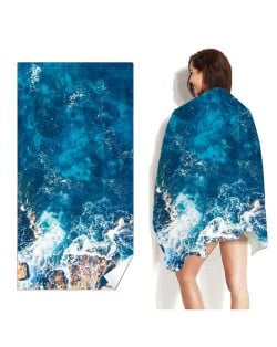 Sea Wave Ocean Fashion Wholesale Beach Towel Bath Towel