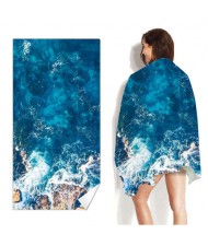 Sea Wave Ocean Fashion Wholesale Beach Towel Bath Towel