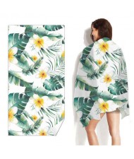 Frangipanis Bohemian Fashion Wholesale Beach Towel Bath Towel