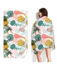 Palm Tree Leaves Bohemian Fashion Wholesale Beach Towel Bath Towel