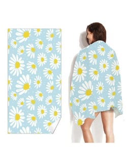 Sunny Flowers Bohemian Fashion Wholesale Beach Towel Bath Towel