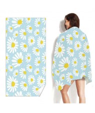 Sunny Flowers Bohemian Fashion Wholesale Beach Towel Bath Towel