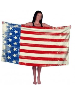 Vintage Fashion USA Flag Wholesale Beach Towel Bath Towel