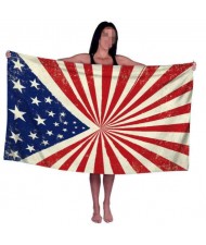 Unique Design USA Flag Wholesale Beach Towel Bath Towel