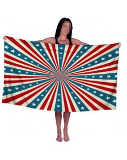 Unique Design Stars and Strips Flag Wholesale Beach Towel Bath Towel