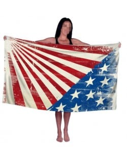 Creative Design American Flag Wholesale Beach Towel Bath Towel