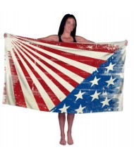 Creative Design American Flag Wholesale Beach Towel Bath Towel