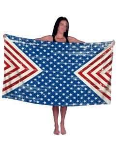 Creative Style Strips and Stars Flag Wholesale Beach Towel Bath Towel