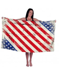 Distressed Effect Stripes and Stars USA Flag Wholesale Beach Towel Bath Towel