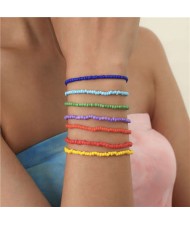 Summer Beach Fashion Multilayer Beaded Bohemian Popular Women Bracelet