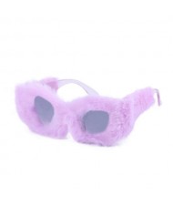 7 Colors Available Plush Frame American Fashion KOL Street Shooting Choice Sunglasses