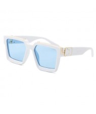Internet Celebrity Choice Artistic Design Decorated Frame U.S. Popular Fashion Wholesale Sunglasses