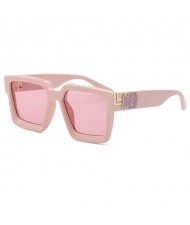 Internet Celebrity Choice Artistic Design Decorated Frame U.S. Popular Fashion Wholesale Sunglasses