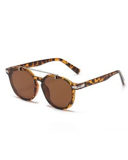 Cool Style Square Shape Thick Frame Fahion Women Wholesale Sunglasses - Leopard
