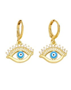 Vintage Classic Eye Design Wholesale Jewelry Bohemian Ethnic Style Dangle Earrings