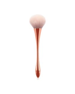 Popular Beauty Tool Single Blush Makeup Brush - Rose Gold