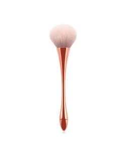 Popular Beauty Tool Single Blush Makeup Brush - Rose Gold