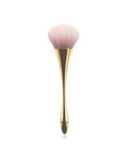 Popular Beauty Tool Single Blush Makeup Brush - Golden