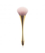Popular Beauty Tool Single Blush Makeup Brush - Golden