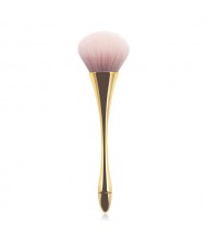 Popular Beauty Tool Single Blush Makeup Brush - Golden