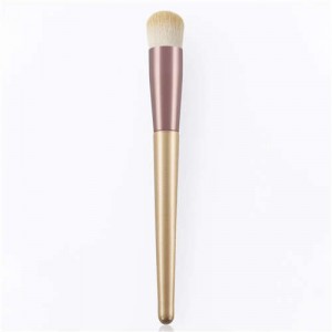 Single Champagne Multifunctional Blush Makeup Brush