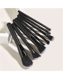 Fashion Beauty Tools 8 pcs Black Color Women Wholesale Makeup Brushes Set