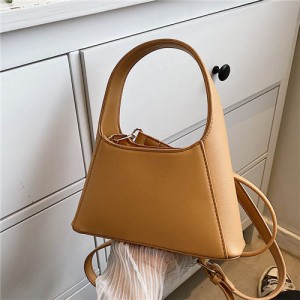 Alphabet A Shape Design Minimalist Fashion Women Wholesale Handbag - Brown