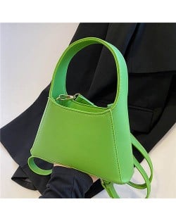 Alphabet A Shape Design Minimalist Fashion Women Wholesale Handbag - Green