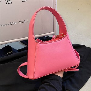 Alphabet A Shape Design Minimalist Fashion Women Wholesale Handbag - Rose